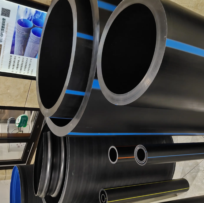 北京瑞豐碧源科普新興球磨鑄鐵管和PE給水管怎么連接